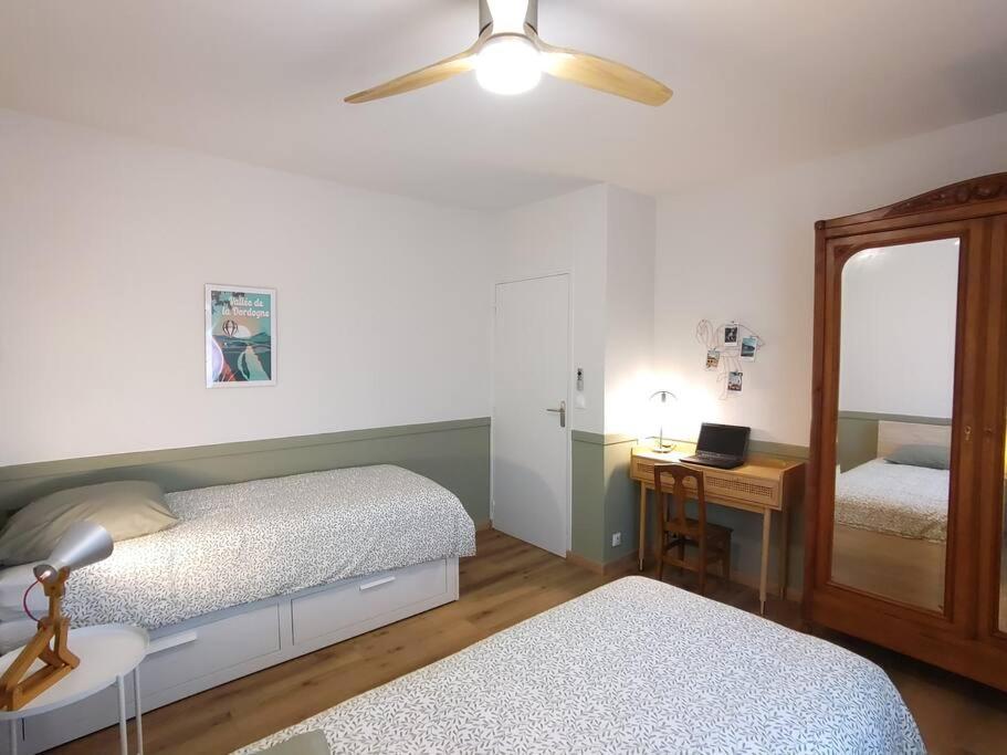 Grand Appartement Avec Jardin Bretenoux المظهر الخارجي الصورة